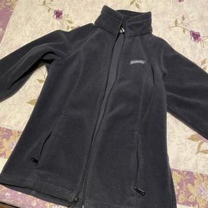 Black Colombia fleece jacket